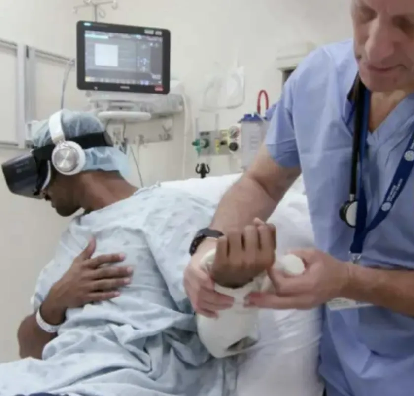 Healthcare augmented reality in healthcare